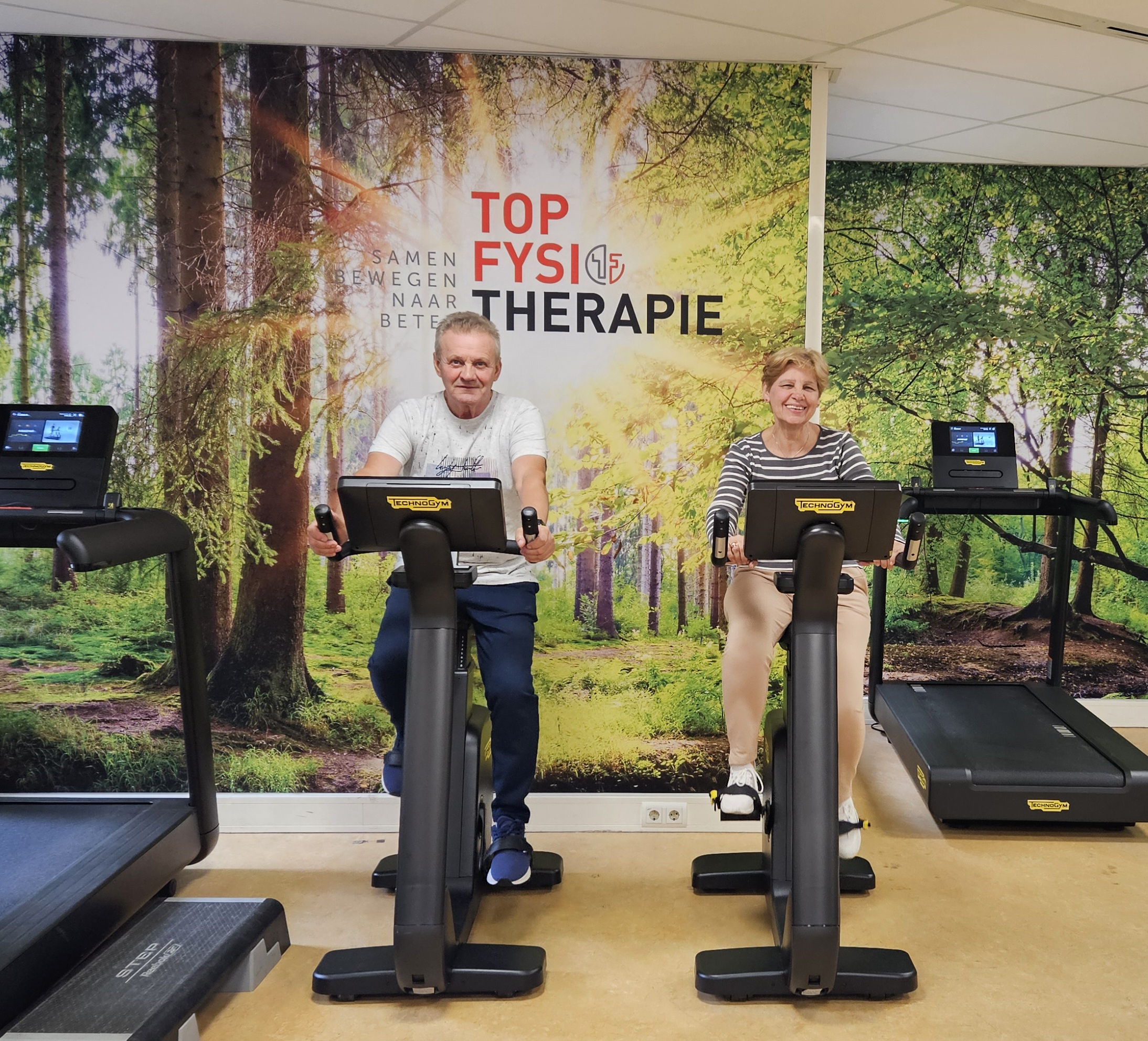 Moderne fitnessruimte